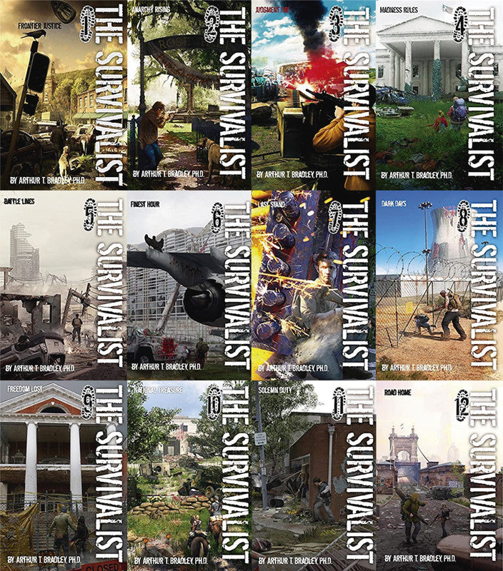 The Survivalist Series by Arthur T Bradley 12 MP3 AUDIOBOOK COLLECTION