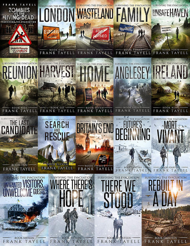 The Surviving the Evacuation Series by Frank Tayell ~ 19 MP3 AUDIOBOOK COLLECTION