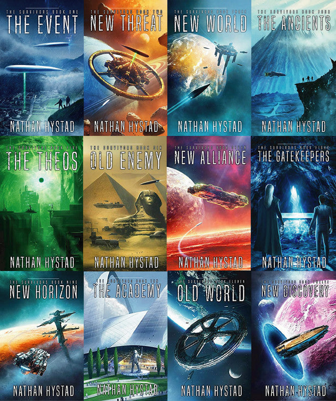 The Survivors Series by Nathan Hystad ~ 12 MP3 AUDIOBOOK COLLECTION