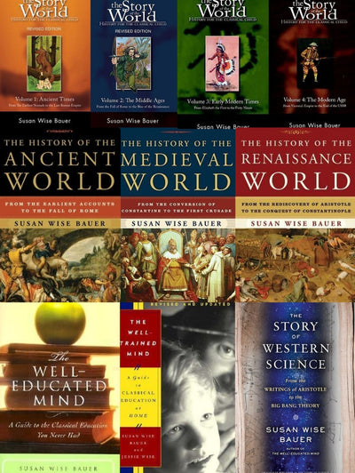 The Story of the World Series & more by Susan Wise Bauer ~ 10 MP3 AUDIOBOOK COLLECTION