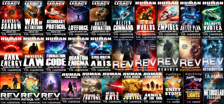 The Human Chronicles Legacy Series & more by T.R. Harris ~ 31 MP3 AUDIOBOOK COLLECTION