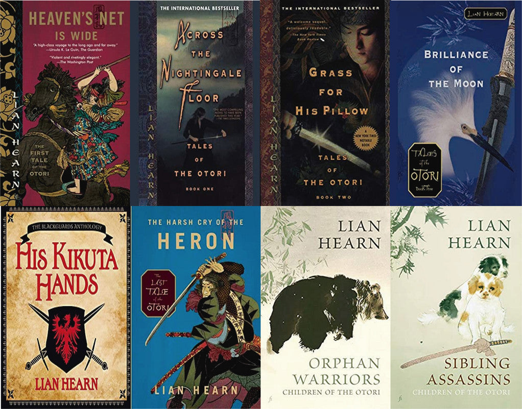 The Tales of the Otori Series by Lian Hearn ~ 8 MP3 AUDIOBOOK COLLECTION