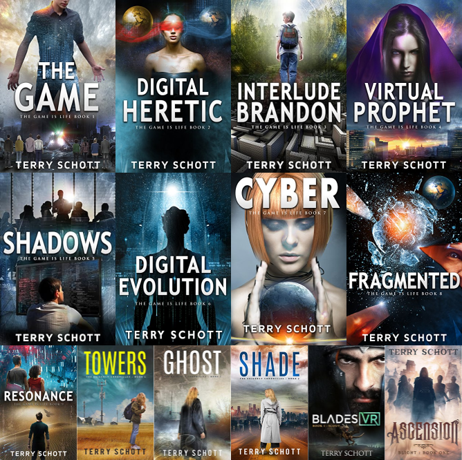 The Game is Life Series & more by Terry Schott ~ 14 MP3 AUDIOBOOK COLLECTION