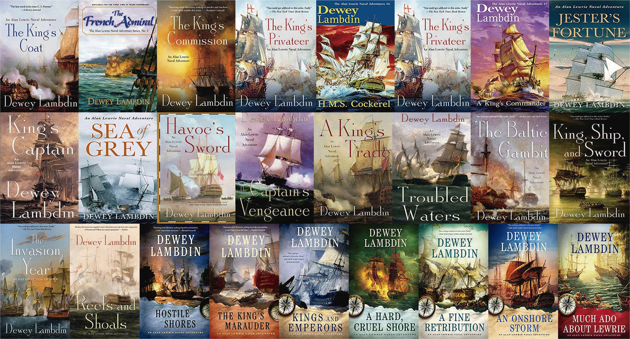 The Alan Lewrie Series by Dewey Lambdin 25 MP3 AUDIOBOOK COLLECTION