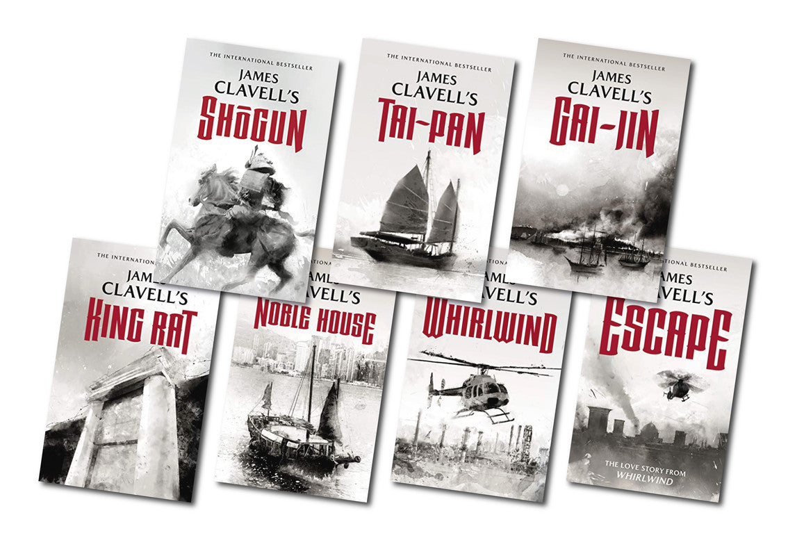 The Asian Saga Series by James Clavell 7 MP3 AUDIOBOOK COLLECTION