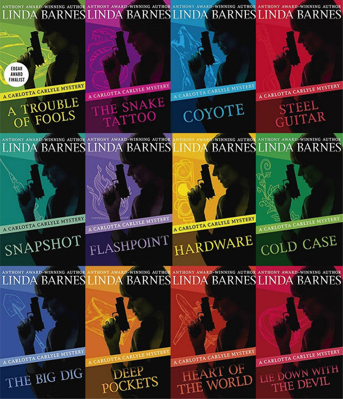 The Carlotta Carlyle Series by Linda Barnes ~ 15 MP3 AUDIOBOOK COLLECTION