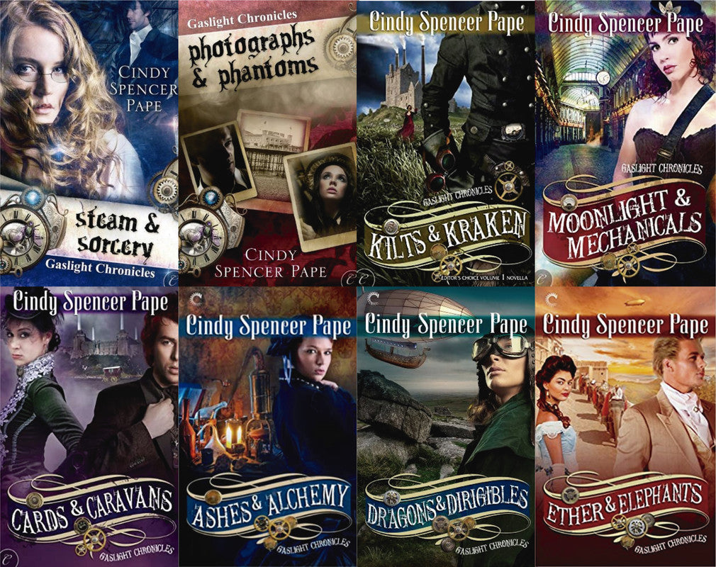 The Gaslight Chronicles by Cindy Spencer Pape 8 MP3 AUDIOBOOK COLLECTION