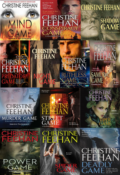The Ghostwalker Series by Christine Feehan 20 MP3 AUDIOBOOK COLLECTION