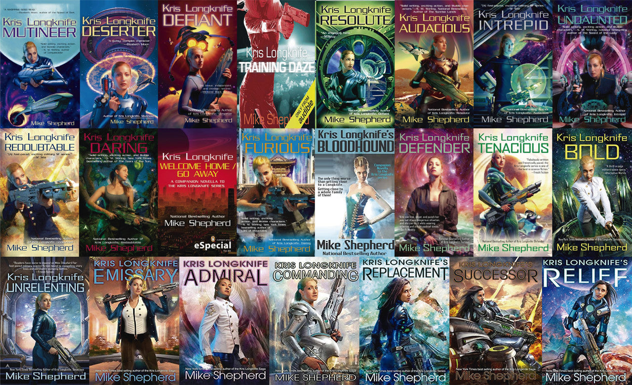 The Kris Longknife Series by Mike Shepherd 23 MP3 AUDIOBOOK COLLECTION