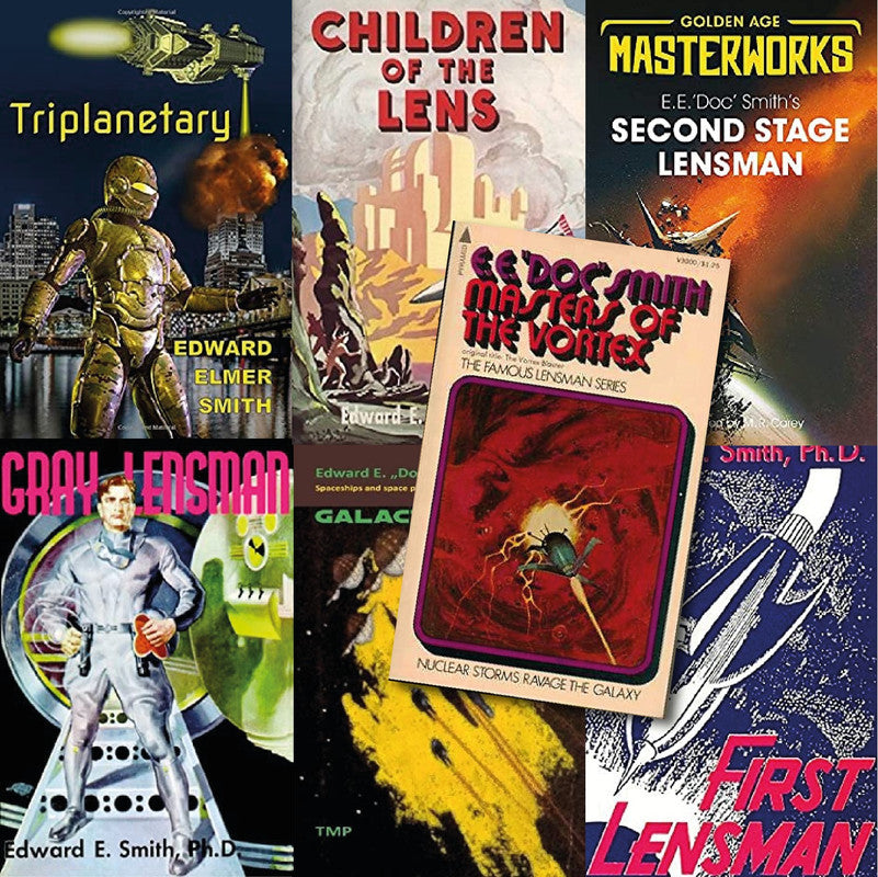 The Lensman series by E E 'Doc' Smith 7 MP3 AUDIOBOOK COLLECTION