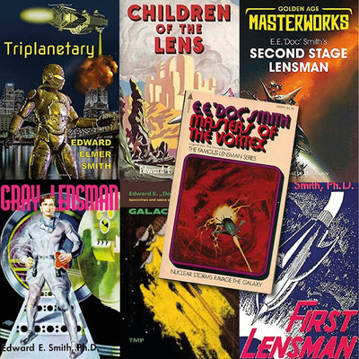 The Lensman series by E E 'Doc' Smith 7 MP3 AUDIOBOOK COLLECTION