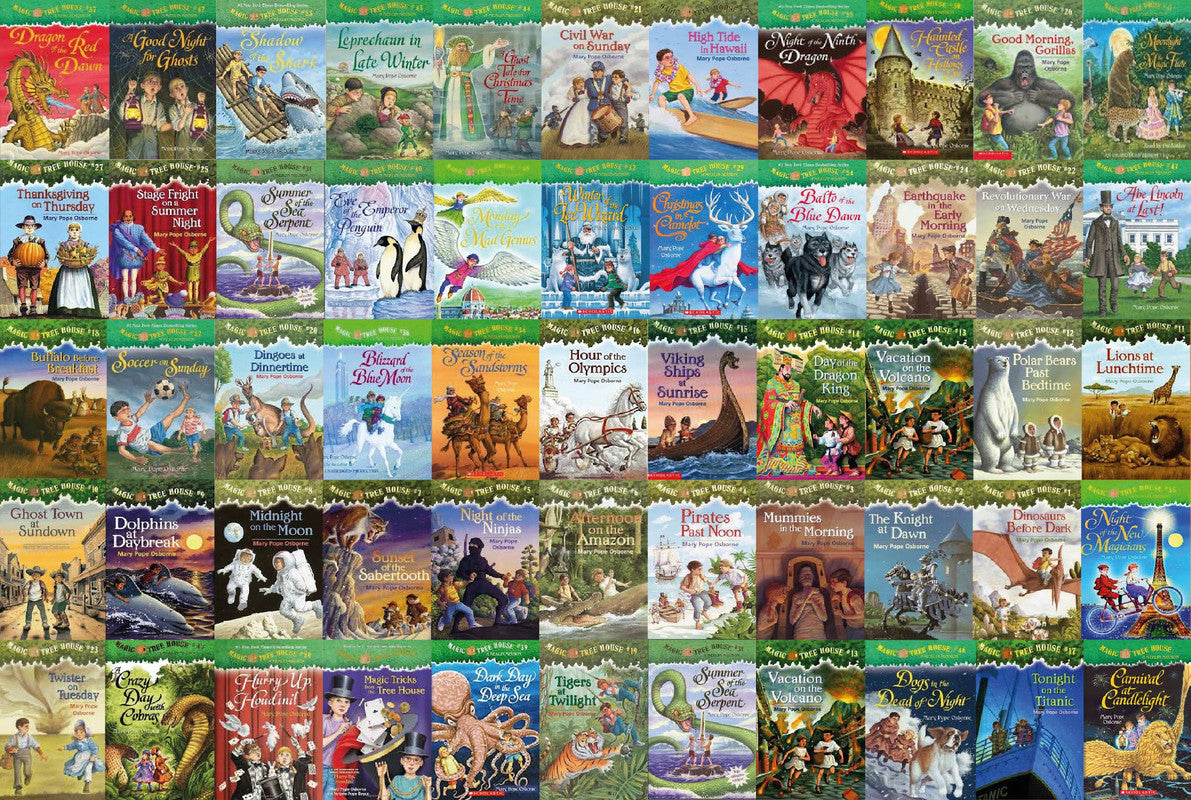 magic tree house plants The Magic Tree House Collection by Mary Pope Osborne 55 MP3 AUDIOBOOK COLLECTION – MotionAudiobooks