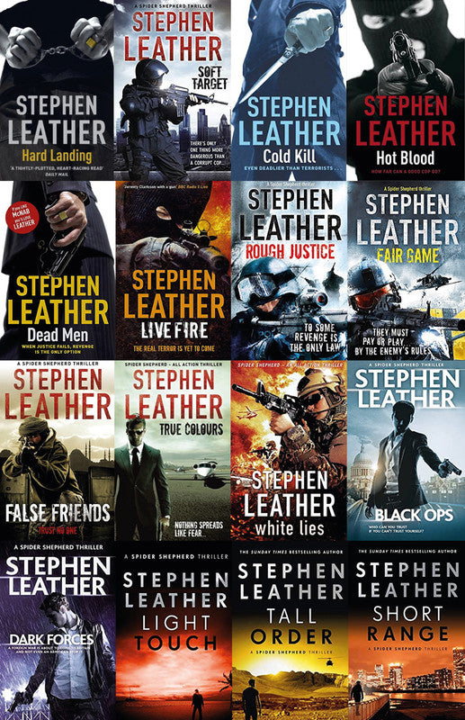 The Spider Shepherd Series by Stephen Leather 27 MP3 AUDIOBOOKS