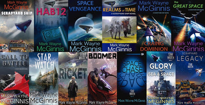 The Star Watch & Scrapyard Ship by Mark Wayne McGinnis 13 MP3 AUDIOBOK COLLECTION