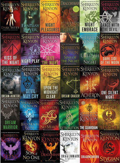 The Dark Hunter Series by Sherrilyn Kenyon ~ 40 MP3 AUDIOBOOK COLLECTION