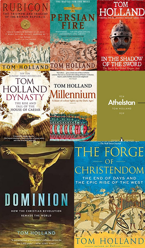 Tom Holland ~ 8 MP3 AUDIOBOOK COLLECTION