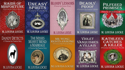 The Victorian San Francisco Series by M. Louisa Locke ~ 10 MP3 AUDIOBOOK COLLECTION