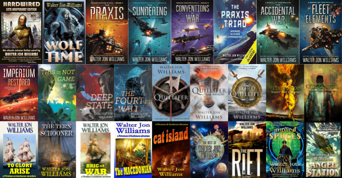 Hardwired Series & more by Walter Jon Williams ~ 26 MP3 AUDIOBOOK COLLECTION