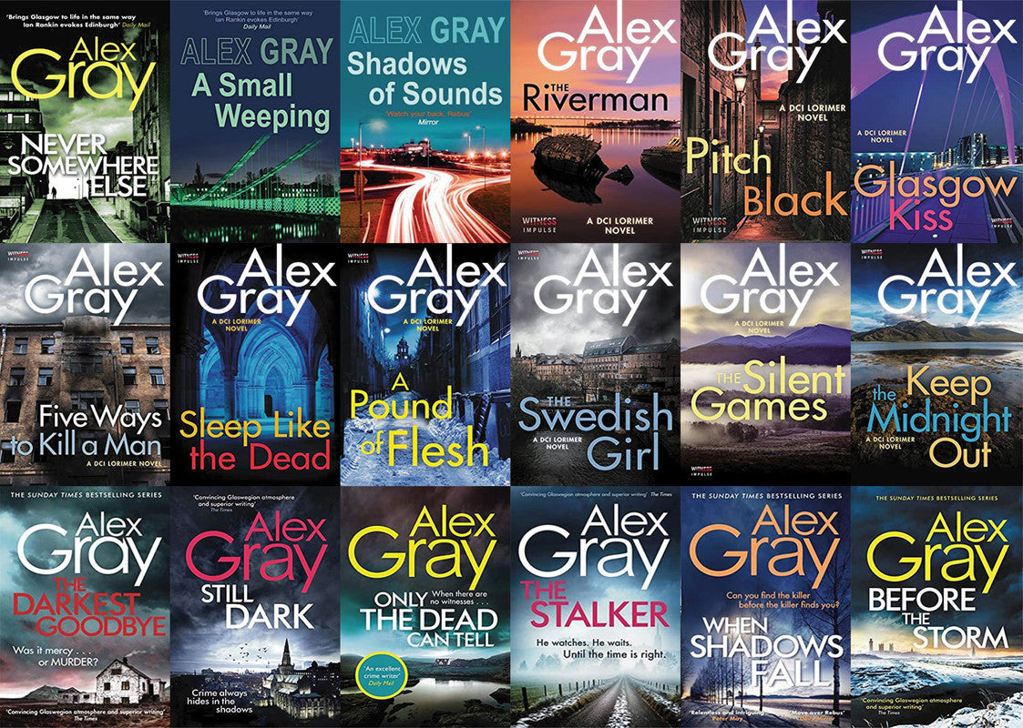 The William Lorimer by Alex Gray ~ 18 MP3 AUDIOBOOK COLLECTION