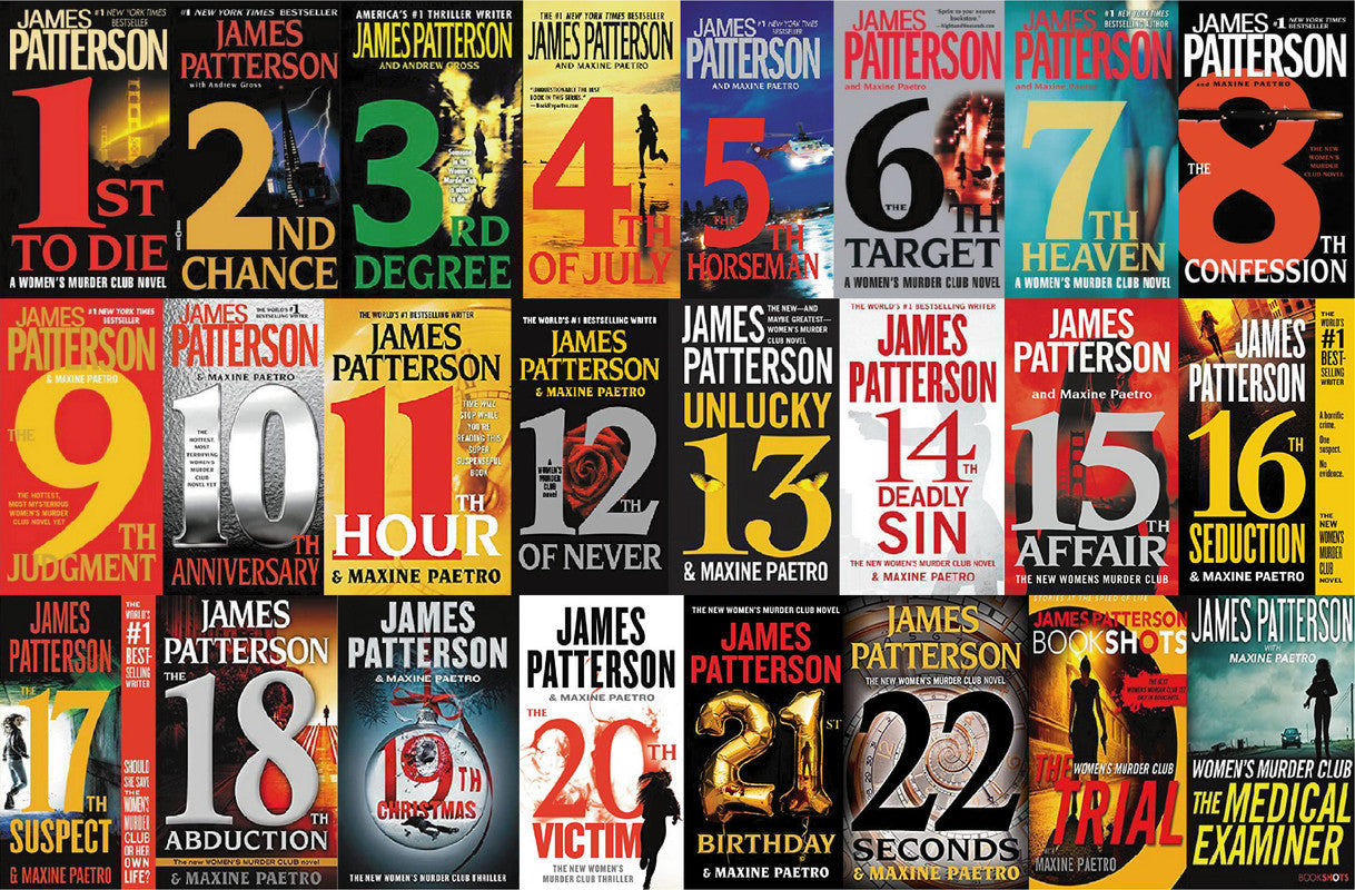 The Womens Murder Series by James Patterson ~ 24 MP3 AUDIOBOOK COLLECTION