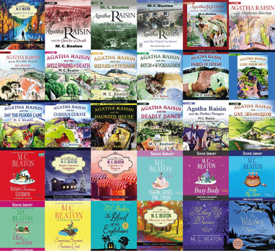 The Agatha Raisin Series ~ M. C. Beaton, Marion Chesney ~ 30 MP3 AUDIOBOOK COLLECTION