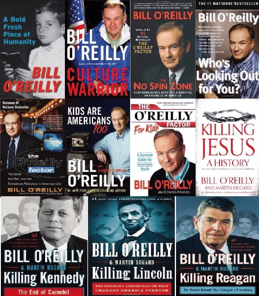 Bill O`Reilly Collection ~ 20 MP3 AUDIOBOOK COLLECTION