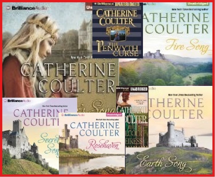 Medieval Series by Catherine Coulter ~ 7 MP3 AUDIOBOOK COLLECTION