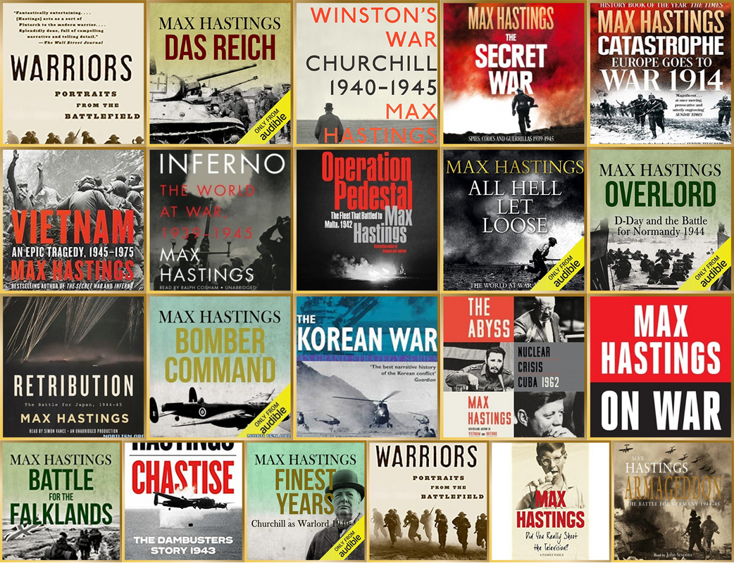 Max Hastings ~ 22 MP3 AUDIOBOOK COLLECTION