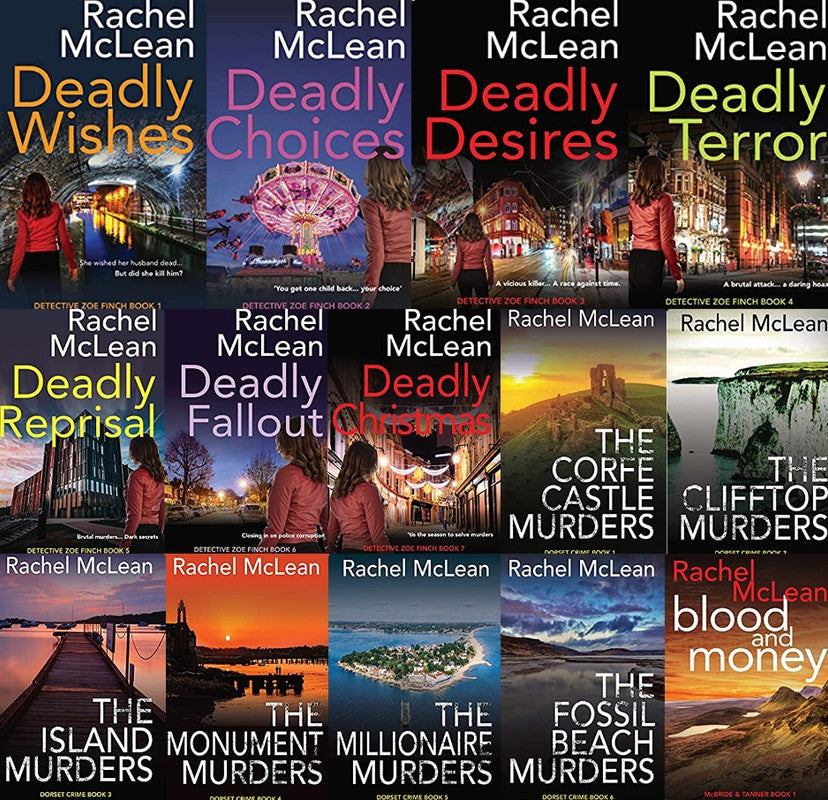 Detective Zoe Finch Series & more by Rachel McLean ~ 14 MP3 AUDIOBOOK COLLECTION
