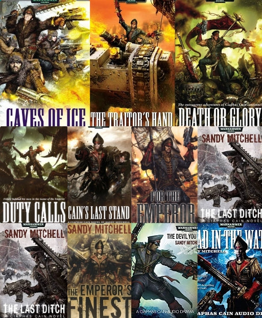 WARHAMMER 40k Series by Sandy Mitchell ~ 11 MP3 AUDIOBOOK COLLECTION