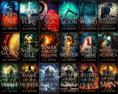 Furyck Saga & more by A.E. Rayne ~ 18 MP3 AUDIOBOOK COLLECTION