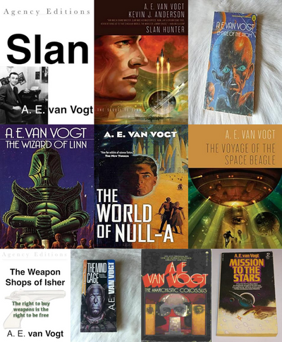 Slan Series & more by A.E. Van Vogt ~ 11 MP3 AUDIOBOOK COLLECTION