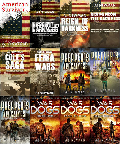 American Apocalypse Series & more by A.J. Newman ~ 12 MP3 AUDIOBOOK COLLECTION