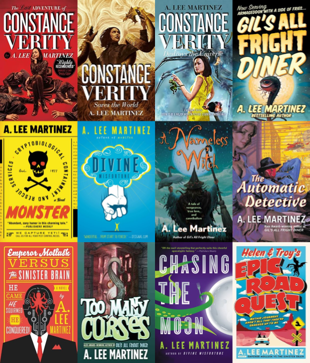 Constance Verity Series & more by A. Lee Martinez ~ 12 MP3 AUDIOBOOK COLLECTION