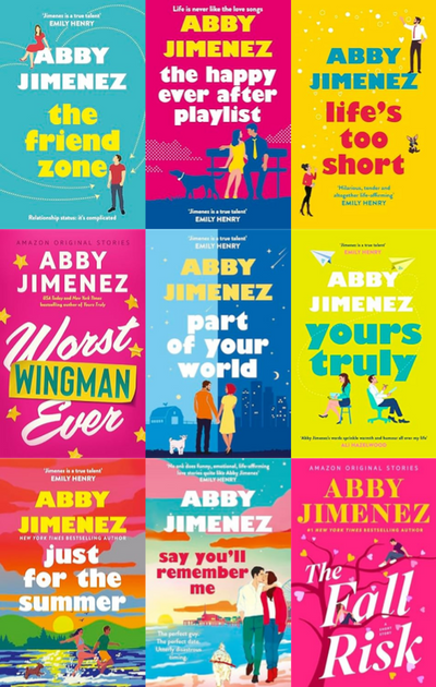 Friend Zone Series & more by Abby Jimenez  ~ 9 MP3 AUDIOBOOK COLLECTION