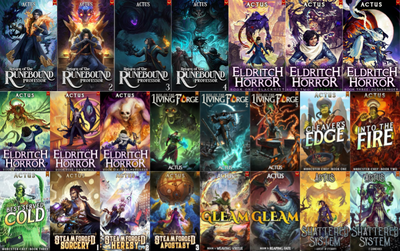 Return of the Runebound Professor Series & more by Actus ~ 23 MP3 AUDIOBOOK COLLECTION