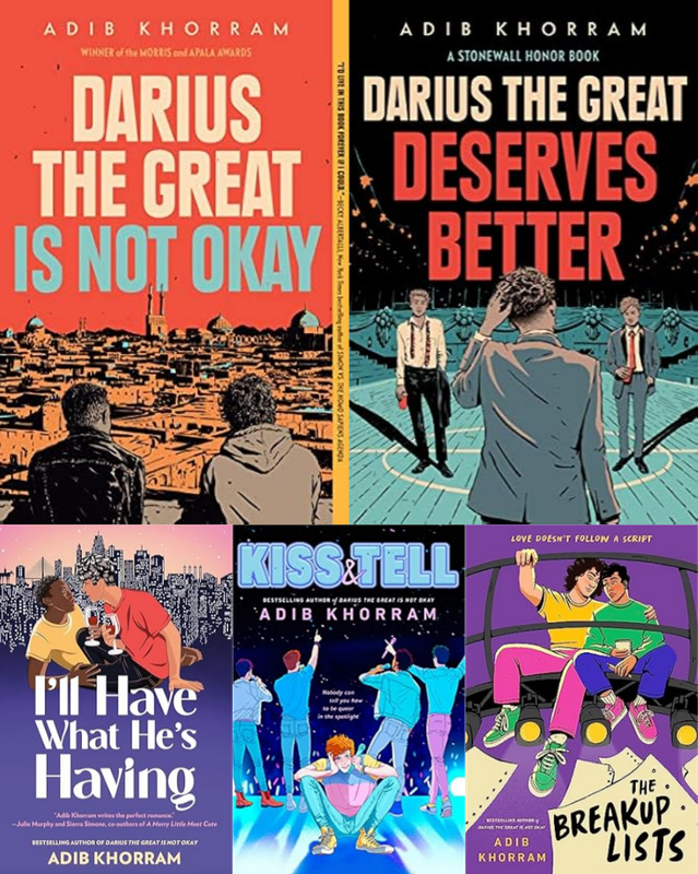 Adib Khorram ~ 5 MP3 AUDIOBOOK COLLECTION
