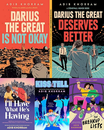 Adib Khorram ~ 5 MP3 AUDIOBOOK COLLECTION