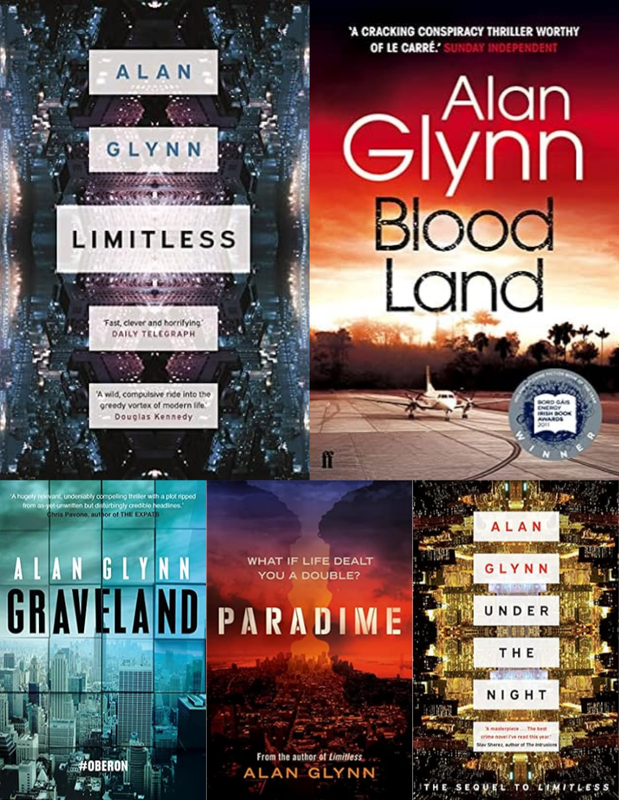 Limitless Series & more by Alan Glynn ~ 5 MP3 AUDIOBOOK COLLECTION