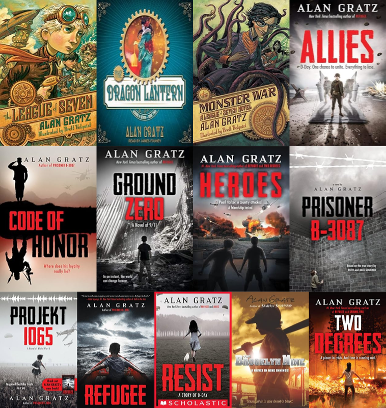 League of Seven Series & more by Alan Gratz ~ 13 MP3 AUDIOBOOK COLLECTION