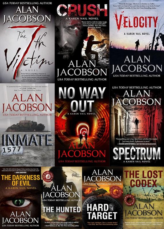 Karen Vail Series & more by Alan Jacobson ~ 11 MP3 AUDIOBOOK COLLECTION