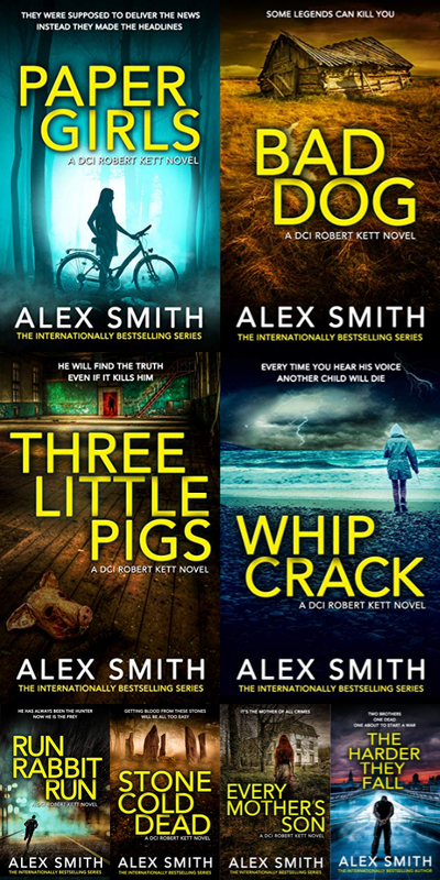 DCI Kett Crime Thrillers & more by Alex Smith ~ 8 MP3 AUDIOBOOK COLLECTION
