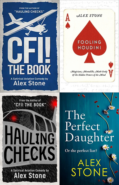 Alex Stone ~ 4 MP3 AUDIOBOOK COLLECTION