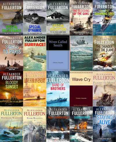 The SBS Trilogy Series & more by Alexander Fullerton ~ 20 MP3 AUDIOBOOK COLLECTION