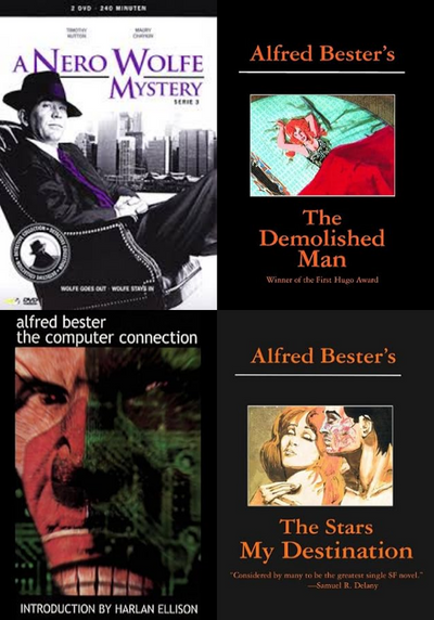 New Adventures of Nero Wolfe Series & more by Alfred Bester ~ 28 MP3 AUDIOBOOK COLLECTION