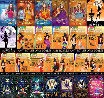 Bless Your Witch Series & more by Amy Boyles ~ 26 MP3 AUDIOBOOK COLLECTION