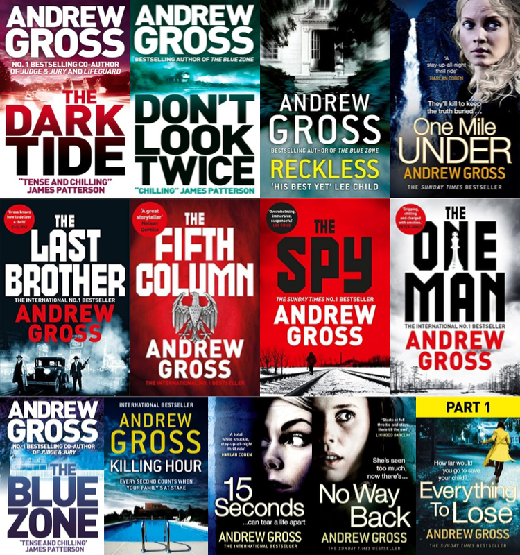 Ty Hauck Series & more by Andrew Gross ~ 13 MP3 AUDIOBOOK COLLECTION