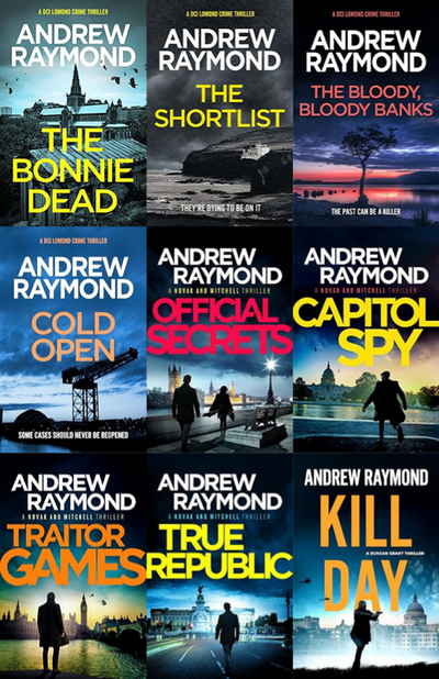 DCI Lomond Series & more by Andrew Raymond ~ 9 MP3 AUDIOBOOK COLLECTION