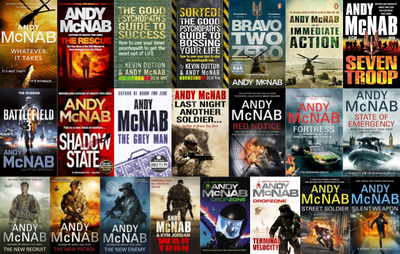 Andy McNab's Army Memoirs Series & more by Andy McNab ~ 25 MP3 AUDIOBOOK COLLECTION