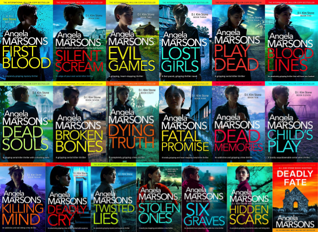 D.I. Kim Stone Series & more by Angela Marsons ~ 20 MP3 AUDIOBOOK COLLECTION